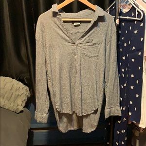 Hatch Maternity Button Down Comfy Top